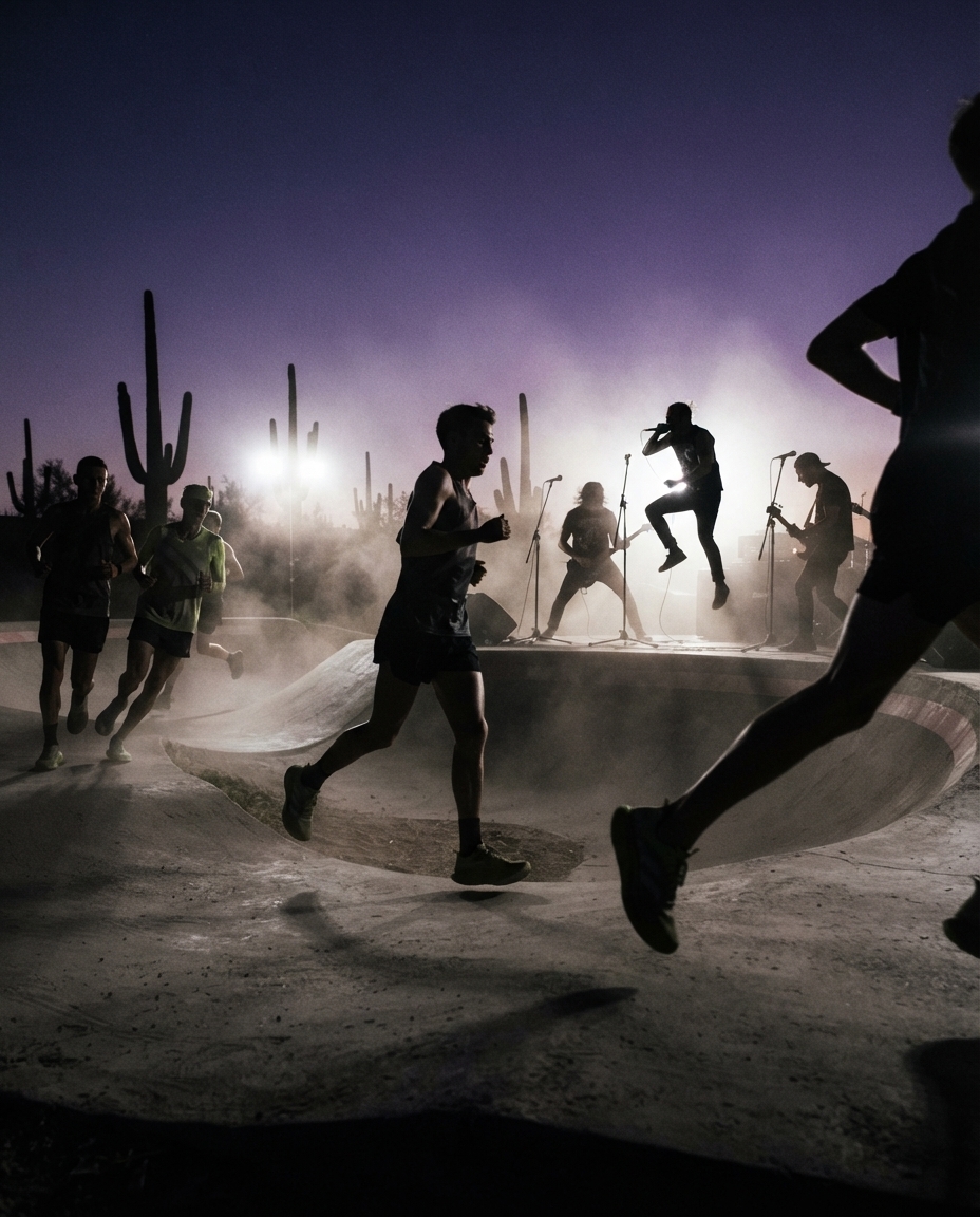 A Hardcore Gig Broke Out at a Pump Track